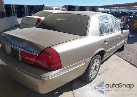 2004 Mercury Grand Marquis Gs из США, поврежденный, VIN 2MEFM74W94X627257
